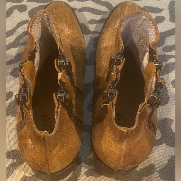 Freebird Brown suede Clash boots - Picture 2 of 4